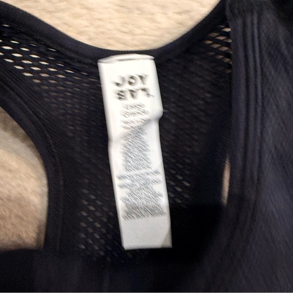 JoyLab Cropped Fit Tank In Black Onyx - Picture 2 of 3